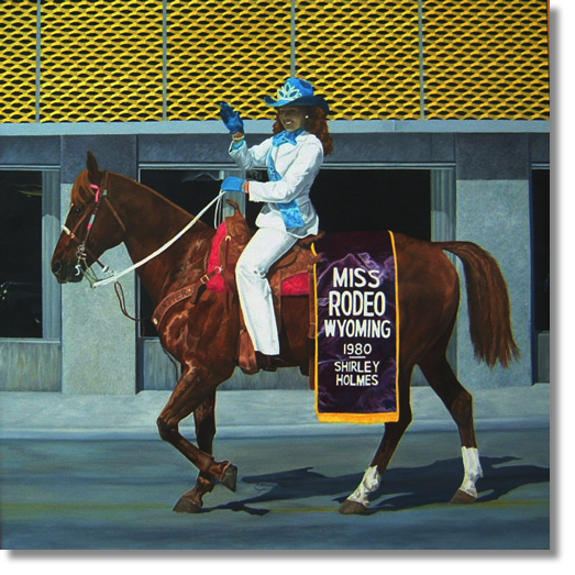 Miss Rodeo
oil on canvas
89 x 89 cm